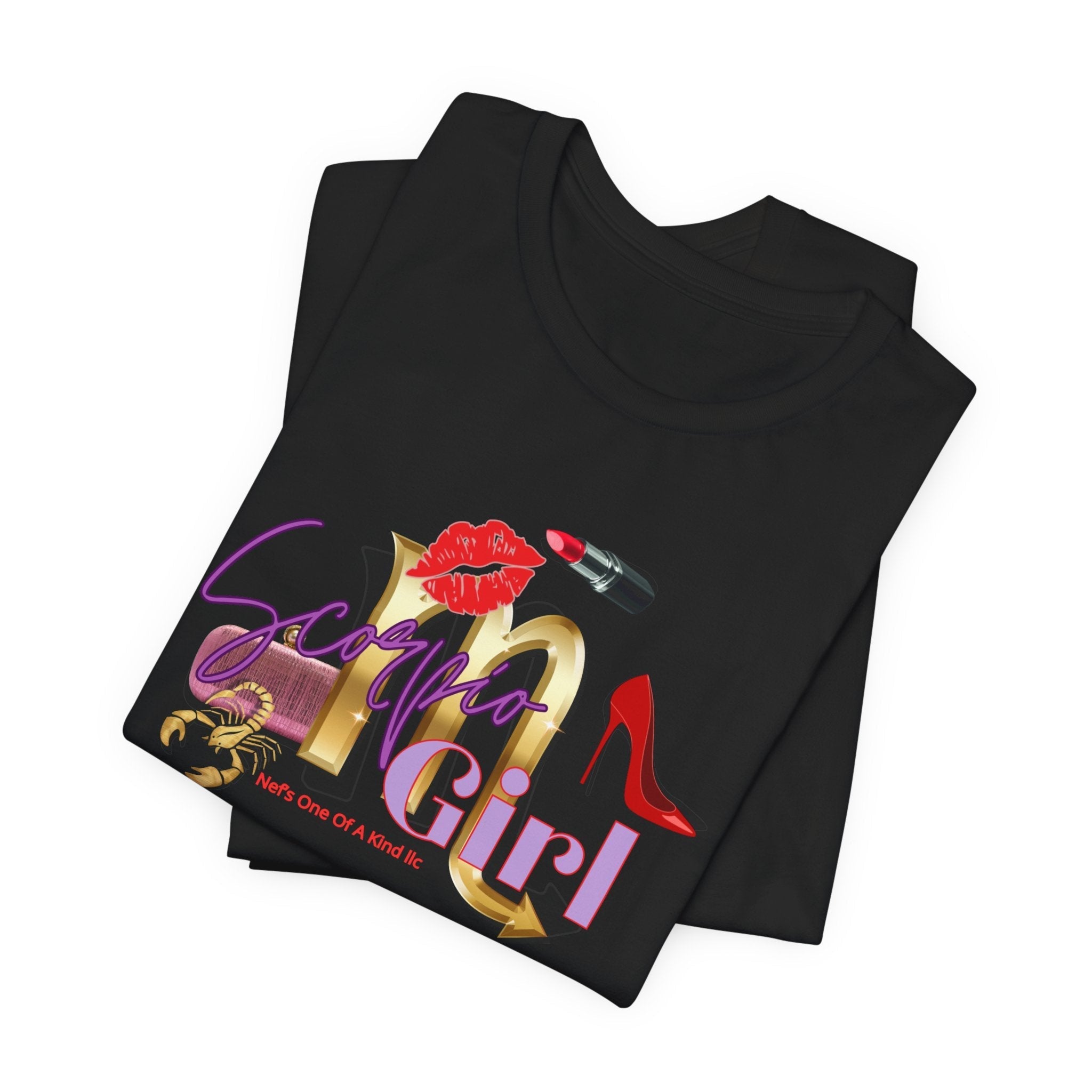 Unisex Scorpio Girl lipstick Tee